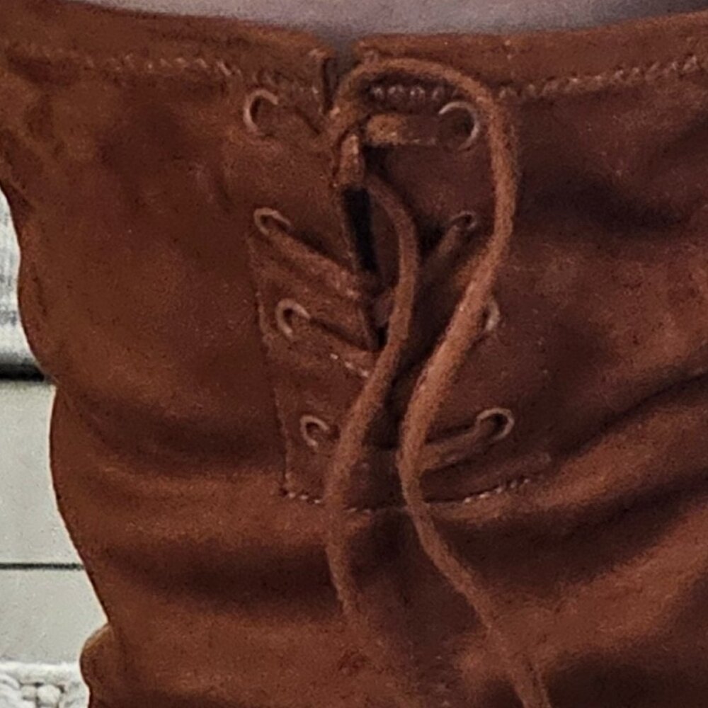 Vince Camuto, women brown suede over the knee boots, size 8 NWOT - Picture 8 of 14